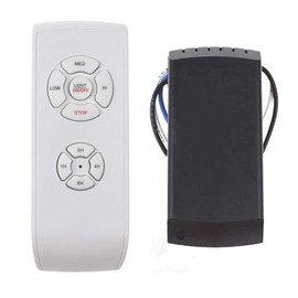 Universal Ceiling Fan Remote Control Kit Ceiling Fan Light Speed & Timing Remote for Ceiling Fan Lamp