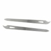 Yeshan Stainless Steel Triple-Cut Long Nail File with Nail Cleaner