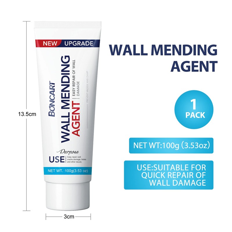 BONCART Spackle Wall Repair Kit,Drywall Repair kit,Wall Mending Agent Putty