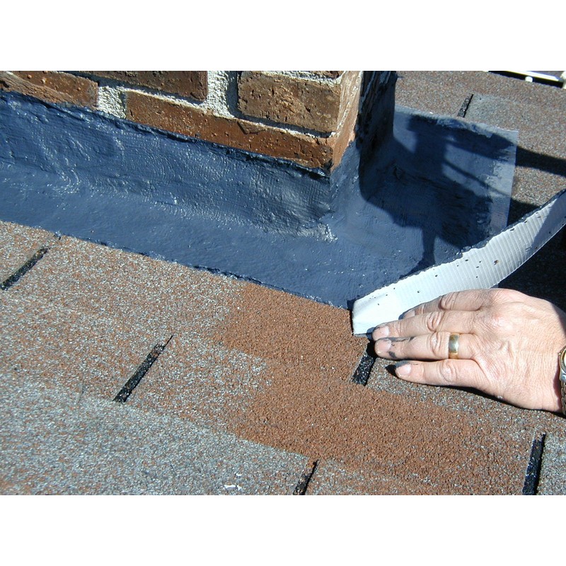 FlashSeal Elastomeric Flashing Sealant, 1 Gallon (Black)