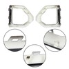 WFLNHB 2Pcs Front Bumper Fog Light Outer Bezel Replacement for