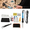15PCS Set Soldering Iron Set Adjustable Temperature Solder Iron Kit
