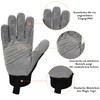 Intra-FIT Climbing Gloves Finger Gloves Faux Leather Work Gloves Abrasion