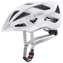 uvex touring cc Lightweight All-Round Helmet for Men and Women - Individual Size Adjustment - Expandable with LED Light - Matte White - 52-57 cm