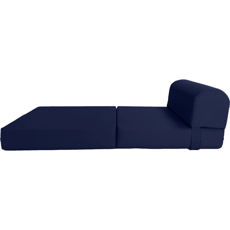Danfuton Navy Sleeper Chair Folding Foam Beds, Portable Sleepover Sofa