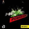 ANDRO Hexer Powergrip Rubber Black 2.1 mm