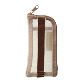 DA-PO02-PK Notebook Deco Marks Pink Mesh Pouch with Band