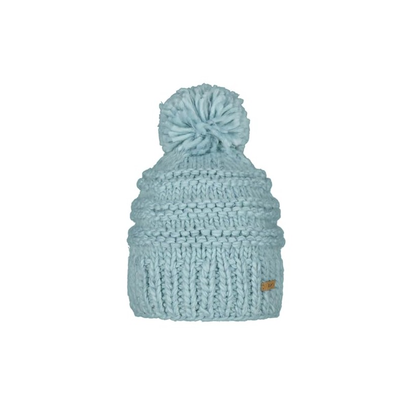 Barts Knitted Winter Bobble Hat Jasmine, Ice