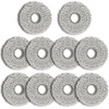 HACOBEST 10pcs Mop Pads for Roborock Q Revo/Qrevo Maxv/Qrevo Pro/Qrevo