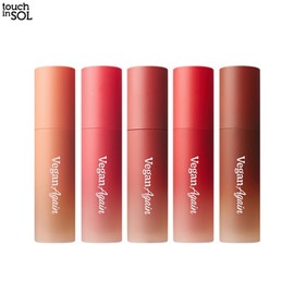 TOUCH IN SOL Vegan Again Blur Core Lip Tint 3.5g, Color:02 Cool Bunny