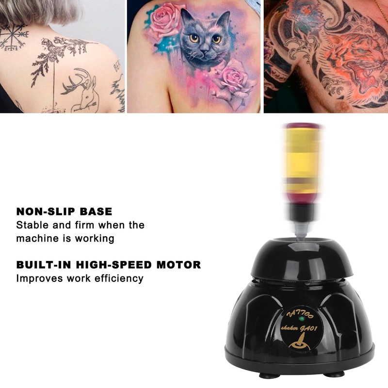 USB Charging Electric Tattoo Pigment Ink Shaker Nail Polish UV