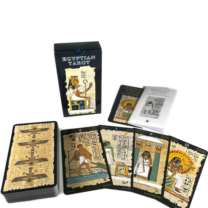 Tarot Cards, 78 Cards, Tarot Divination, Egyptian Tarot, Japanese Instruction
