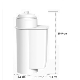 Aqualogis Water Filter Compatible with Brita Intenza, TCZ7003, 467873 for Bosh, Neff, Gaggenau, Siemens EQ. Series