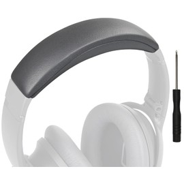 SOULWIT Replacement Headband Pad Kit for Bose QuietComfort 45 (QC45)/QuietComfort SE (QC SE)/New Quiet Comfort Wireless Headphones, Easy DIY Installation (Eclipse Grey)