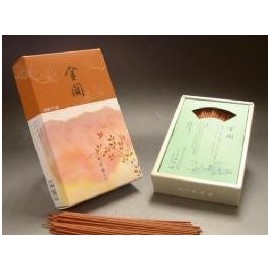 Keisen Incense #122505 Shoyeido Incense Incense Kinkaku Rose Jam Approx. 5.3 inches (135 mm)