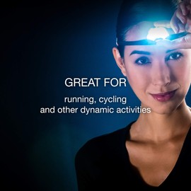 PETZL IKO 軽量ヘッドランプ マルチビーム AIRFIT ヘッドバンド付き 350ルーメン