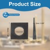 PATIKIL M16 Beveled Square Washers, 5 Pcs Thickness 2 to