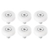 PATIKIL 6pcs 22mm Drawer Roller Plastic Drawer Pulley Replacement Wheel