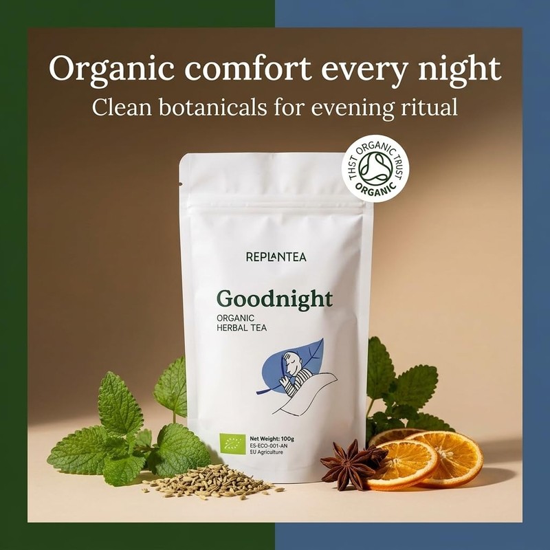 Herbal Tea Organic Good Night 100g (+50 Cups) | SLEEP