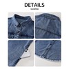 luvamia Casual Dresses for Women Denim Spring Ladies Casual Denim