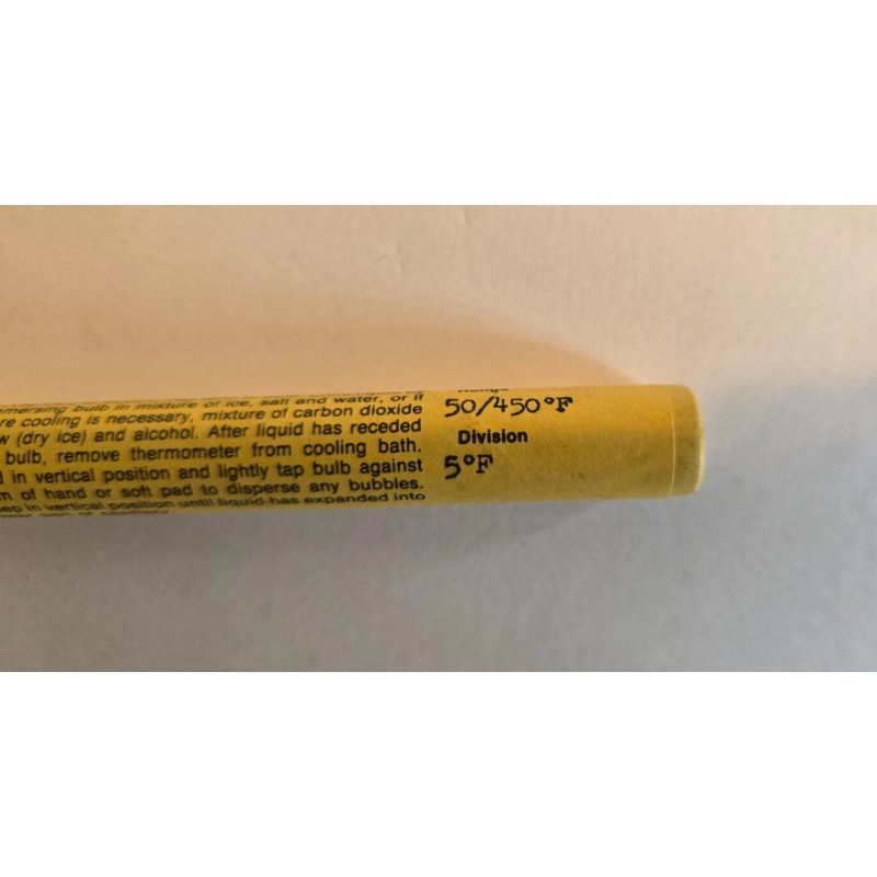 Taylor - Etched Stem Thermometer No. 21560 - 50°/450°F