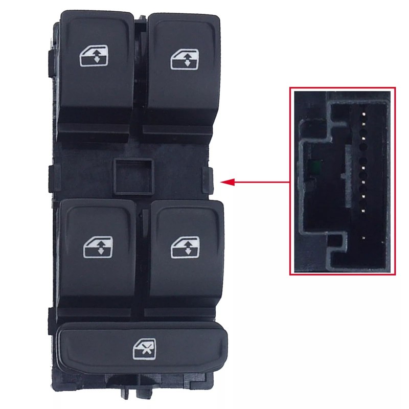 Bohaner Electric Window Regulator Switch Main Switch for Electric Window