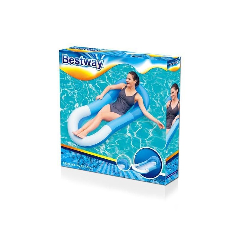 Bestway 43300 Aqua Hammock, Pool Float and Inflatable Lounger with