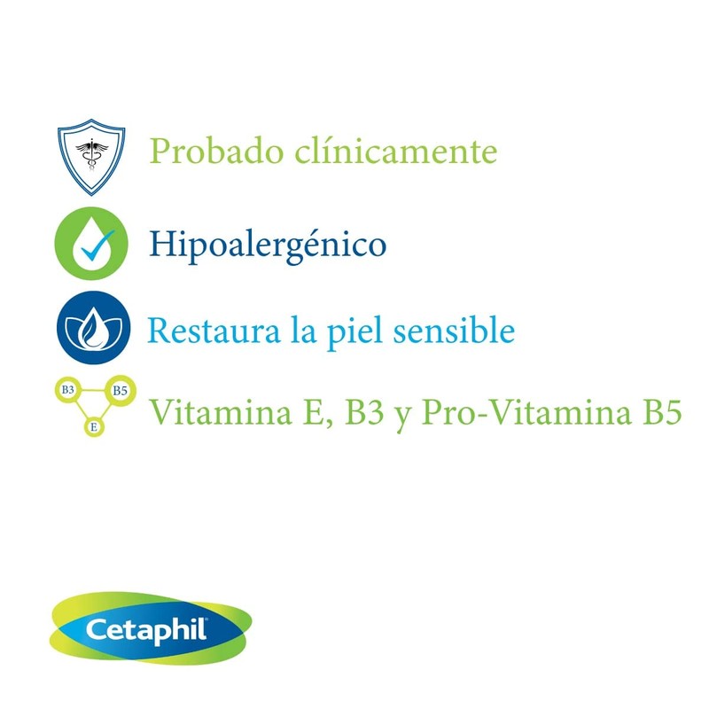 CETAPHIL, Crema Hidratante Grande 566g. Restaura Completamente la Barrera de