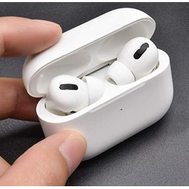 Zotech Fit in The case Covers Compatible with Airpods Pro Anti-Slip Anti-Scratch Silicone Soft Sport Covers Accessories 2 Pairs (White)