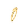 Ross-Simons Baby's 14kt Yellow Gold Heart Ring. Size 1