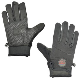 Zoom Urban Gear Full-Finger Riding Gloves – Anti-Slip Shock-Absorbing BMX, MTB, Cycling, Dirt Bike, Motorcycle, 4-Wheeler & E-Scooter Gloves – Touchscreen, Breathable, Protective (Black, Large)