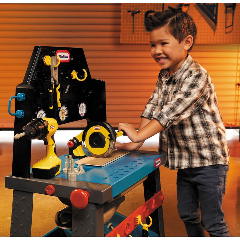 Little Tikes 2-in-1 Buildin' to Learn Motor/Wood Shop Auto and