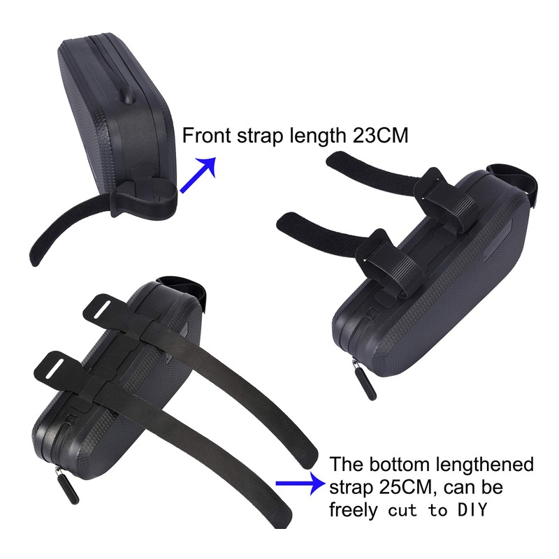 WILD HEART Bicycle Top Tube Bag, Bicycle Front Frame Bag,