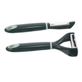 Alipis 2pcs Innovative Kitchen Gadgets Fruit Stripper Kitchen Slicer Fruit and Vegetable Tools Multi-Function Vegetable Peeler Vegetable Chopper Fruit Slicer Green Stainless Steel