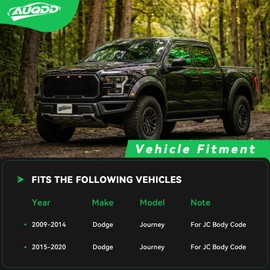 AUQDD 12Pc Front End Suspension Kit Fit For 2009-2020 Do-dge Journey, 2 Lower Control Arm 2 Ball Joint 2 Sway Bar Link 4 Outer Inner Tie Rod End 2 Boots (# K641333 K750382 EV800611 ES800408 K500120)