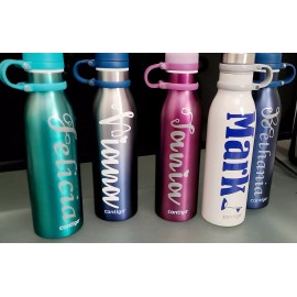 ORACAL Decal Custom / Name Sticker for any flat surface or any water Bottle Thermos