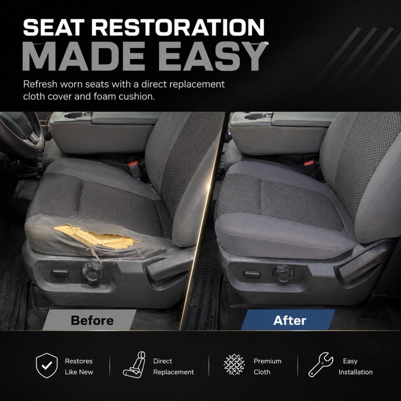NLQR Front Driver & Passenger Bottom & Top Lean Back