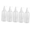 Outanaya 5pcs Refillable Pump Bottles Liquid Dispenser for Shampoo Lotion