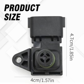Anxingo 2897334 Pressure Temperature Sensor Replacement for Cummins ISC ISL ISM ISX ISB M11 Diesel Engines, Replaces 4921324 2872784