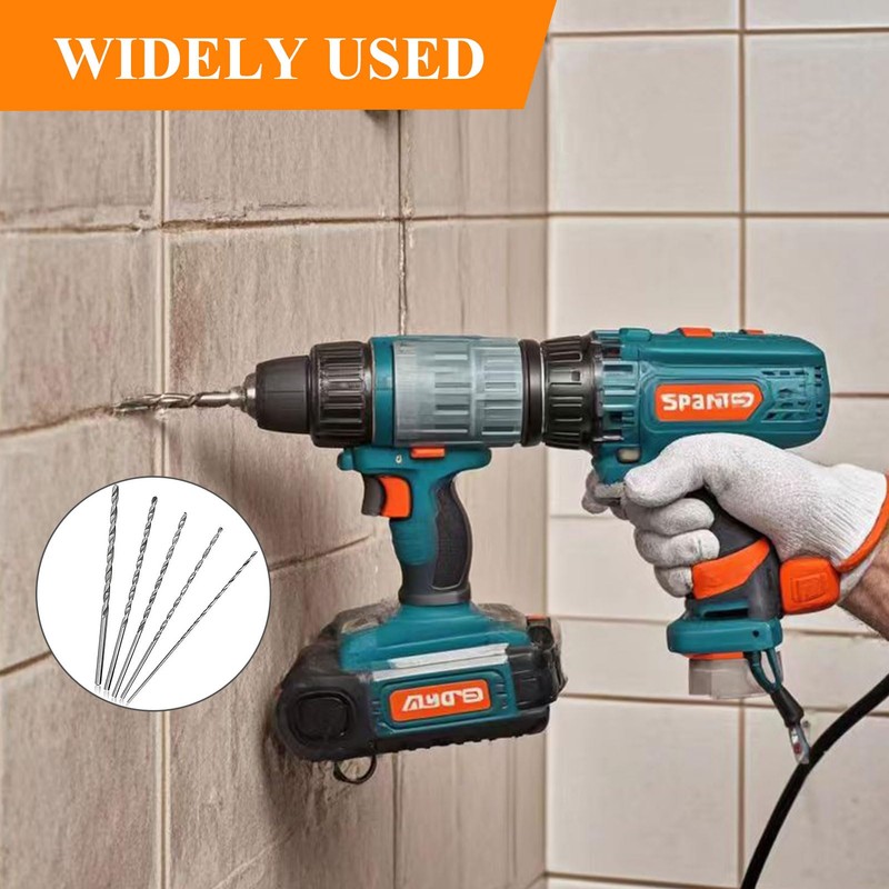 5 PCS Long Wood Drill Bits, Extra Long Drill Bits