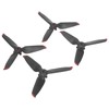 2Pair RC Drone Propellers 3 Blades Quick Release Propellers Replaccement