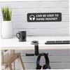 BIUDECO Under Desk Rotatable Aluminum Alloy Double Headphone Hanger Space
