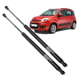 Ramor Strutz 2 x Gas Spring Damper Tailgate Compatible with Fiat Panda Mk3 2011-2024. Gas Lift Tailgate Damper Replacement for 51841634 and Others