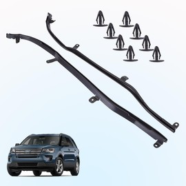Rear Left&Right Door Weatherstrip Seal Fits for 2011-2019 Ford Explorer LH Driver Side and RH Passenger Side Replaces BB5Z7825324B BB5Z7825325B