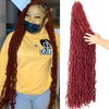 44 Inch New Faux Locs Crochet Hair 6 Packs/lot Extremely