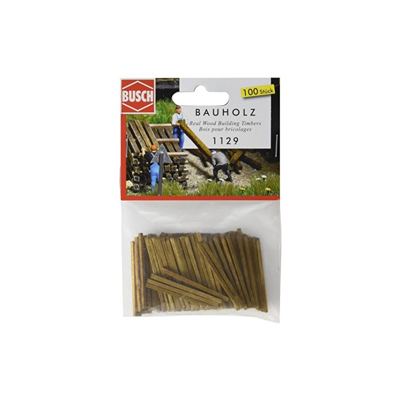 Busch Bauholz Spur H0 1129