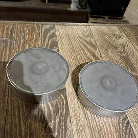 6” stainless steel stove pipe tee cap/plug