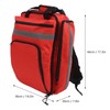 First Aid Bag Multifunctional Large Capacity Waterproof Adjustable Portable Emergency
