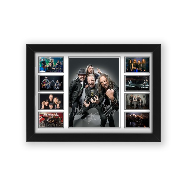 Metallica Signed Poster Print - Limited Edition Autograph Fan Gift