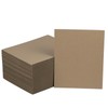 HESESOH 50 Pack Corrugated Cardboard Sheets 8.7"L x 11"W, Flat